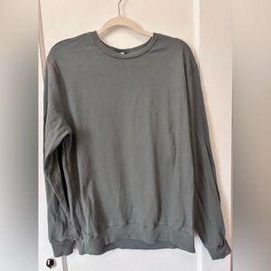 Reiss Gray Crewneck Textured Sweatshirt Sweater Top Size Small XL